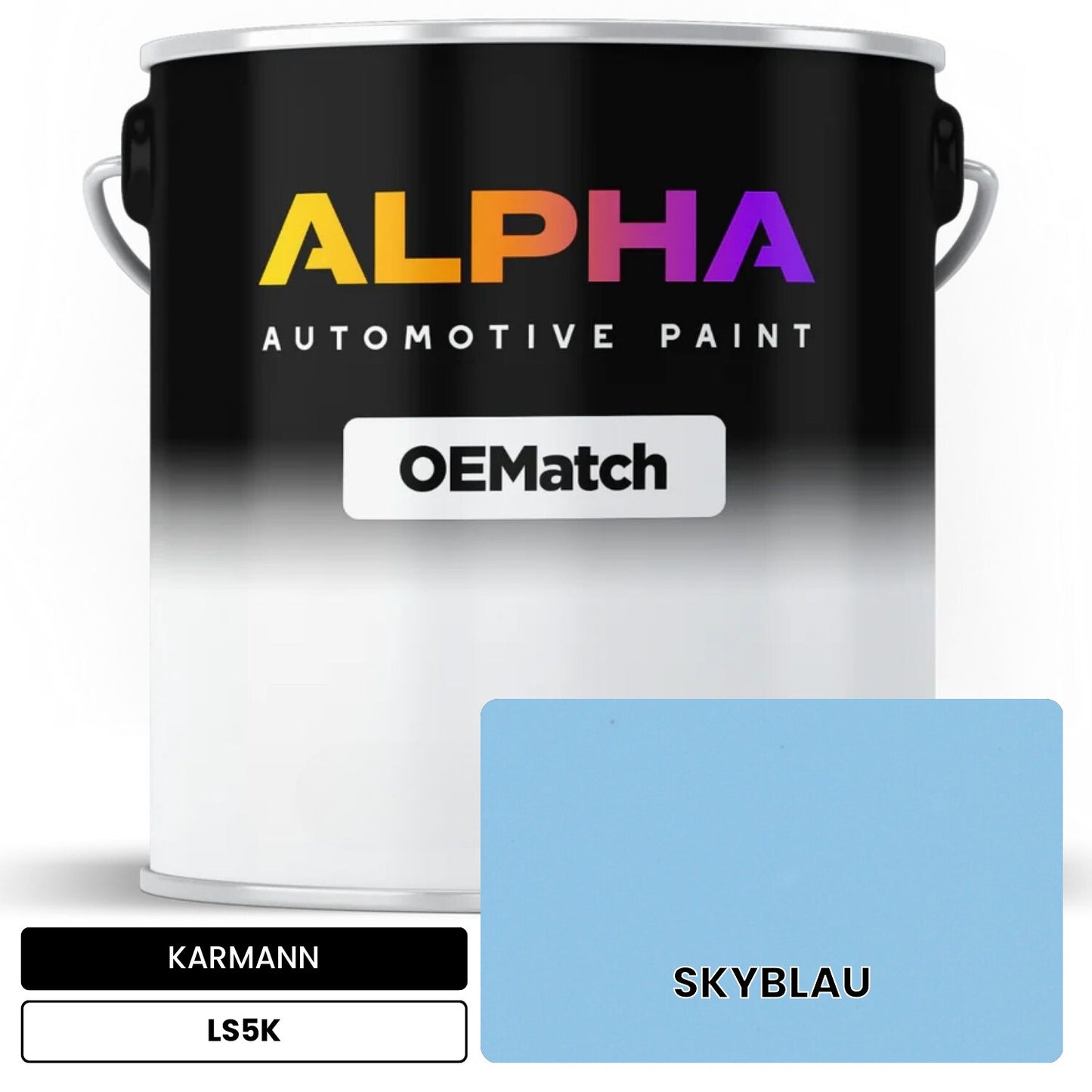 KARMANN Sky Blue LS5K OEMatch Basecoat