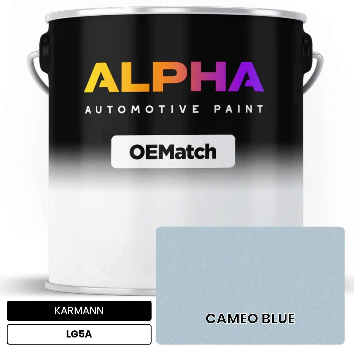 KARMANN Vapor Blue LG5A OEMatch Basecoat