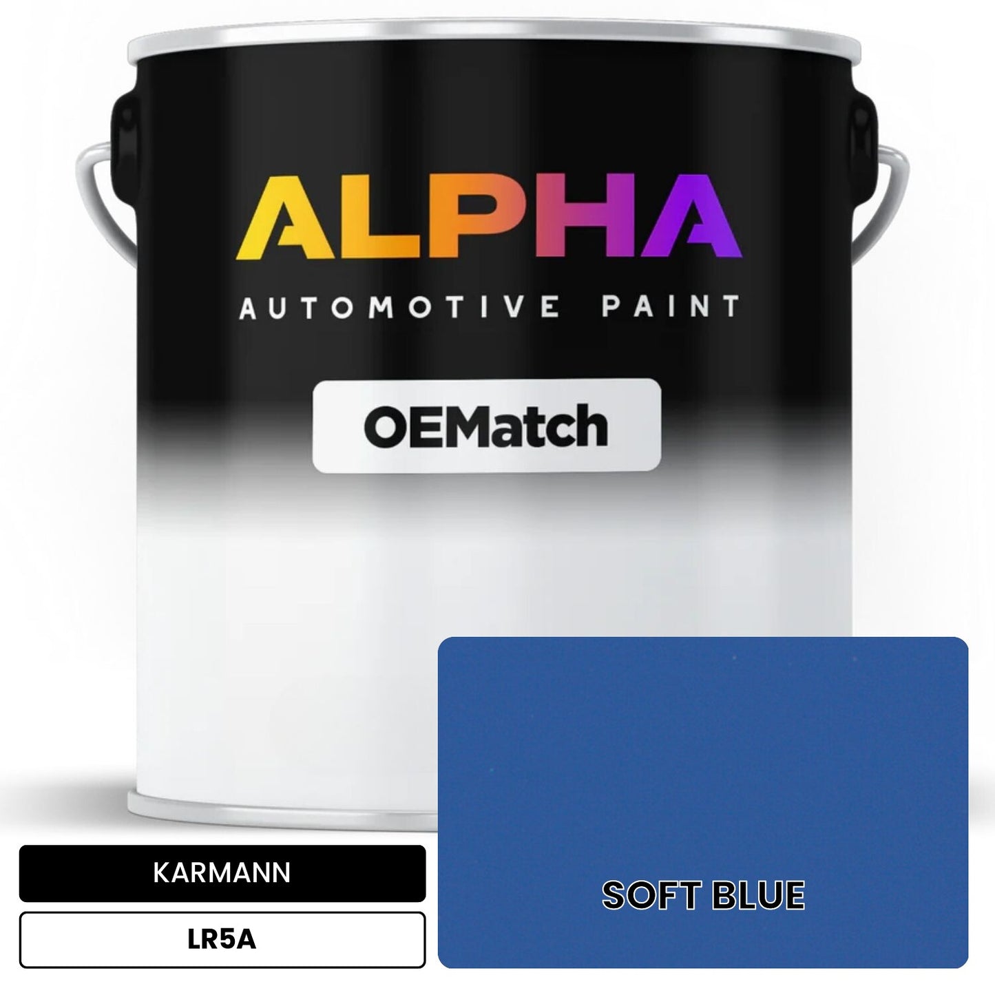 KARMANN Vortex Soft Blue LR5A OEMatch Basecoat