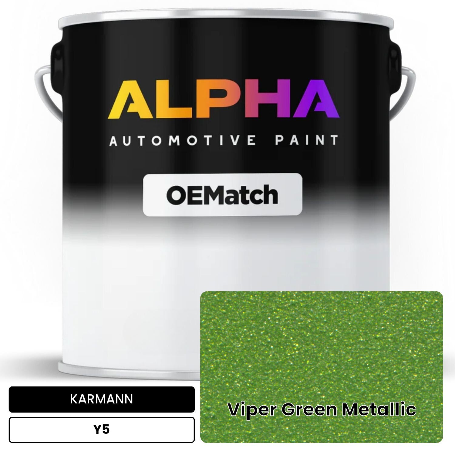 KARMANN Viper Green Metallic Y5 OEMatch Basecoat