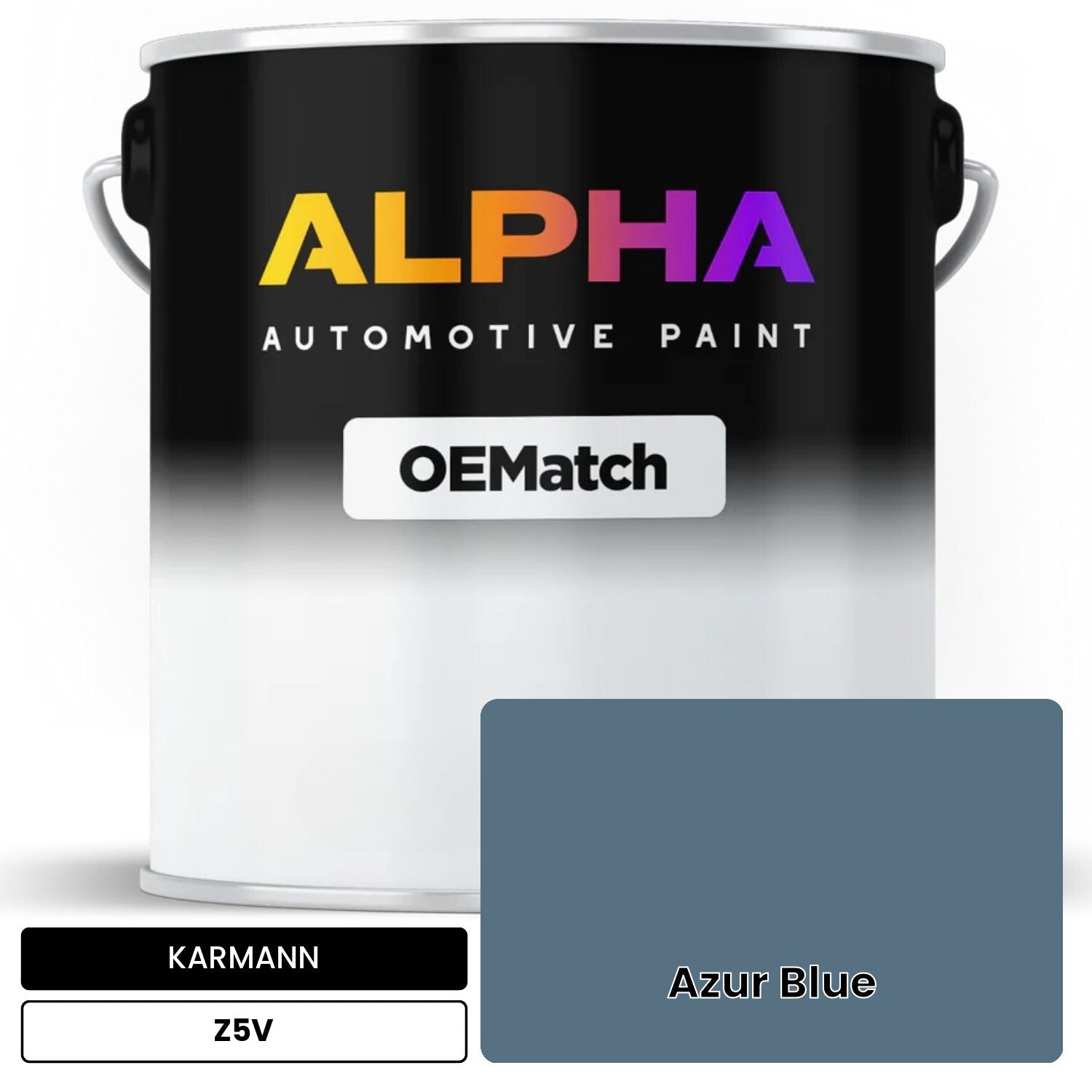 KARMANN Azur Blue Z5V OEMatch Basecoat