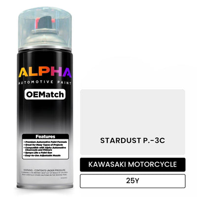 KAWASAKI MOTORCYCLE STARDUST P.-3C 25Y | OEMatch Automotive Spraycan