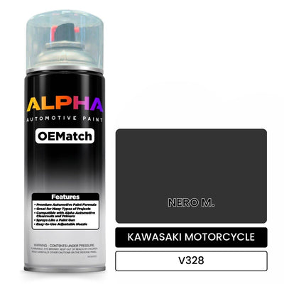 KAWASAKI MOTORCYCLE NERO M. V328 | OEMatch Automotive Spraycan