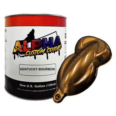 Alpha Pigments Kentucky Bourbon Paint Basecoat - The Spray Source - The Spray Source Affordable Auto Paint Supplies