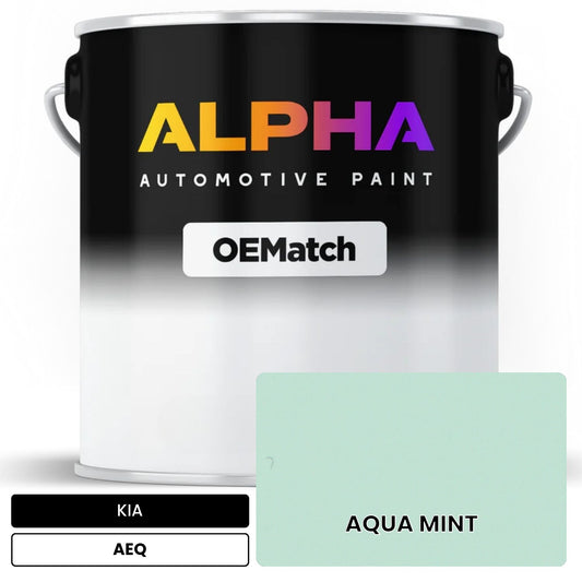 KIA AQUA MINT AEQ OEMatch Basecoat