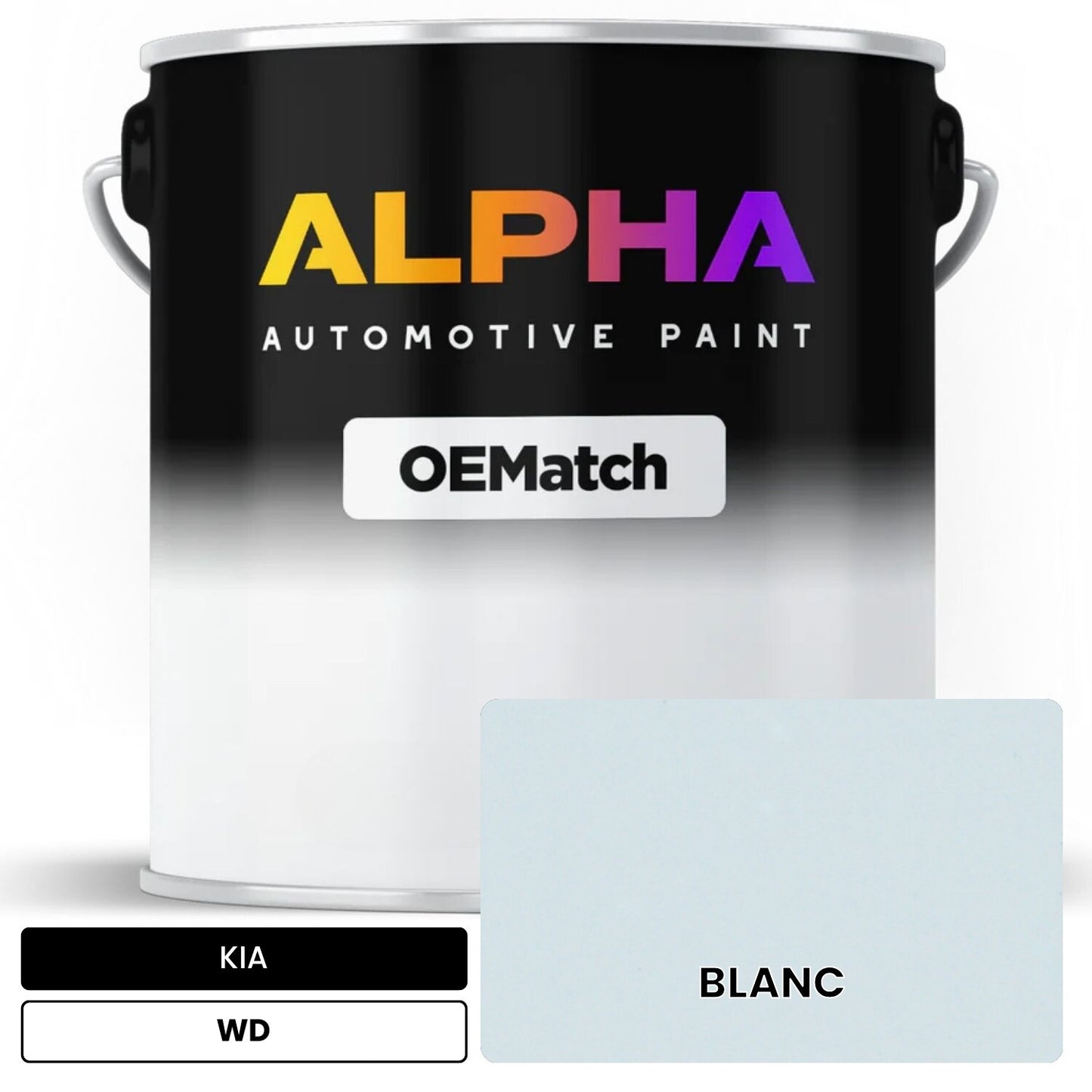 KIA BLANC WD OEMatch Basecoat