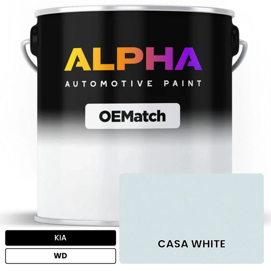 KIA CASA WHITE WD OEMatch Basecoat