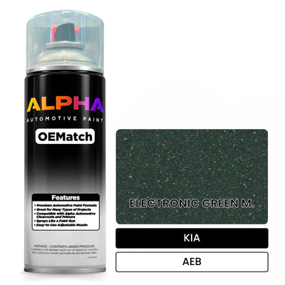 KIA ELECTRONIC GREEN M. AEB | OEMatch Automotive Spraycan
