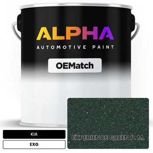 KIA EXPERIENCE GREEN P. M.   EXG | OEMatch Automotive Basecoat