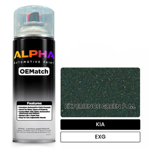 KIA EXPERIENCE GREEN P. M.   EXG | OEMatch Automotive Spraycan