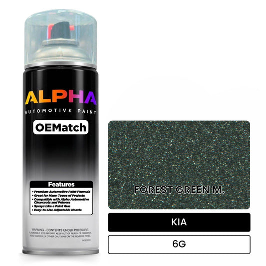 KIA FOREST GREEN M. 6G OEMatch Spraycan
