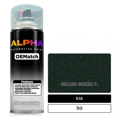 KIA GRASS GREEN P. 5G | OEMatch Automotive Spraycan