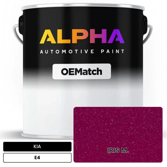 KIA IRIS M. E4 OEMatch Basecoat