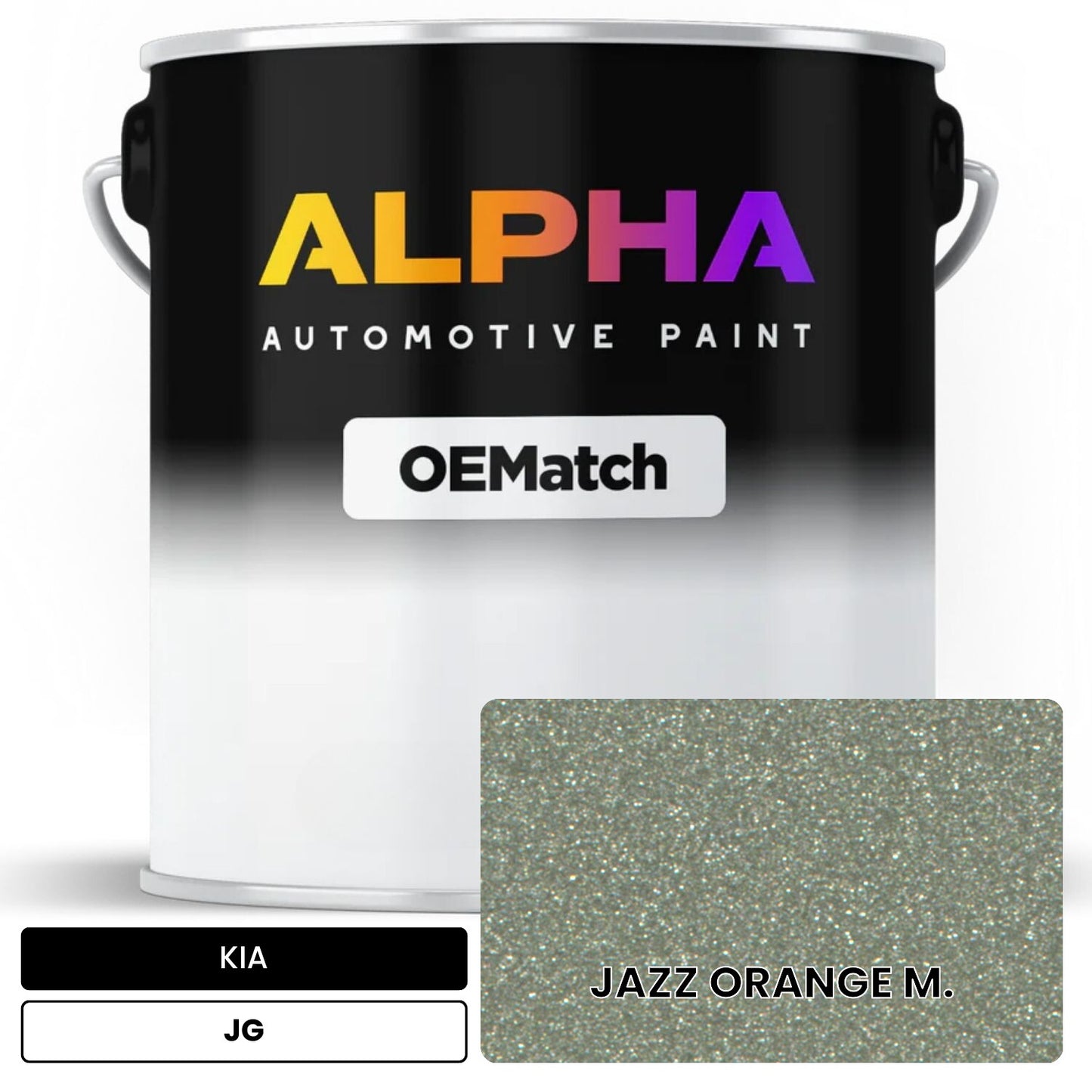 KIA JAZZ ORANGE M. JG OEMatch Basecoat