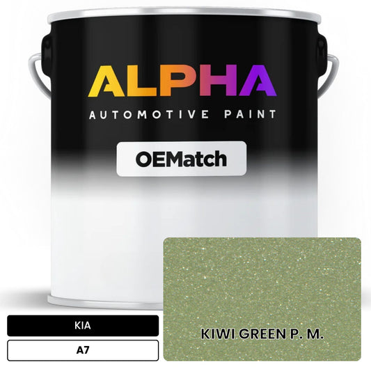 KIA KIWI GREEN P. M. A7 OEMatch Basecoat