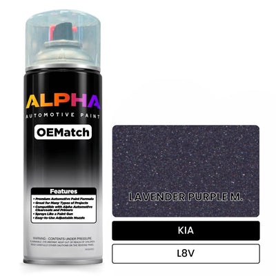 KIA LAVENDER PURPLE M. L8V | OEMatch Automotive Spraycan
