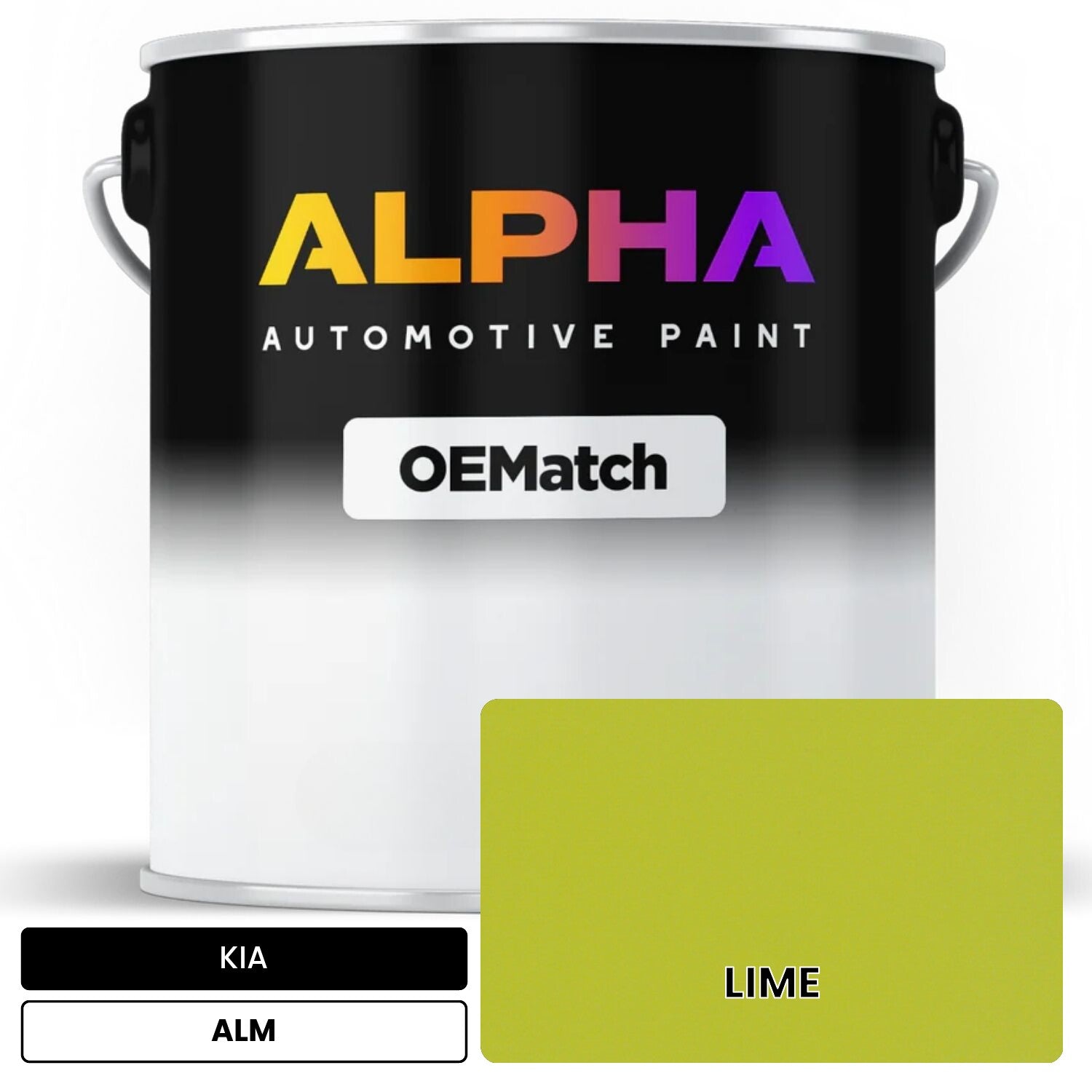KIA LIME ALM OEMatch Basecoat