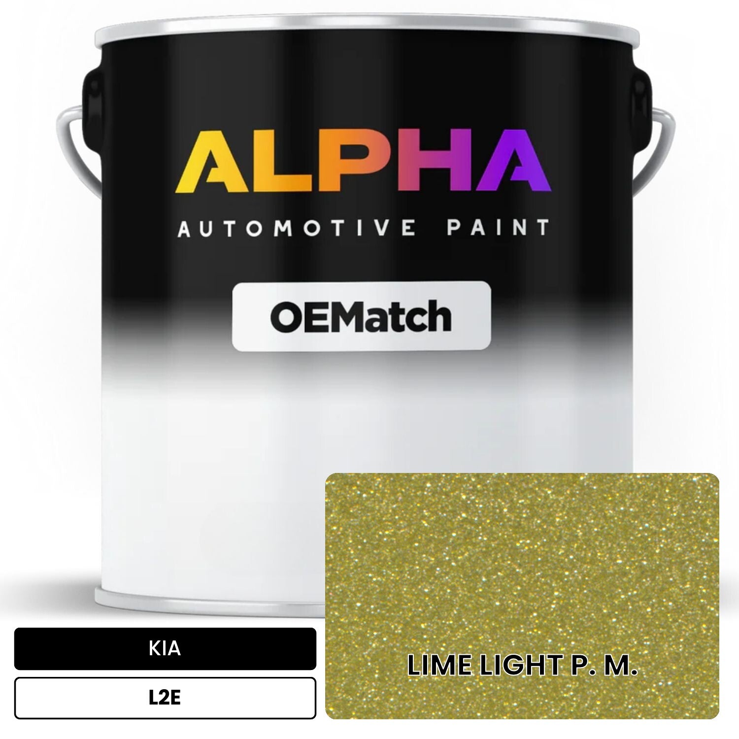 KIA LIME LIGHT P. M. L2E OEMatch Basecoat
