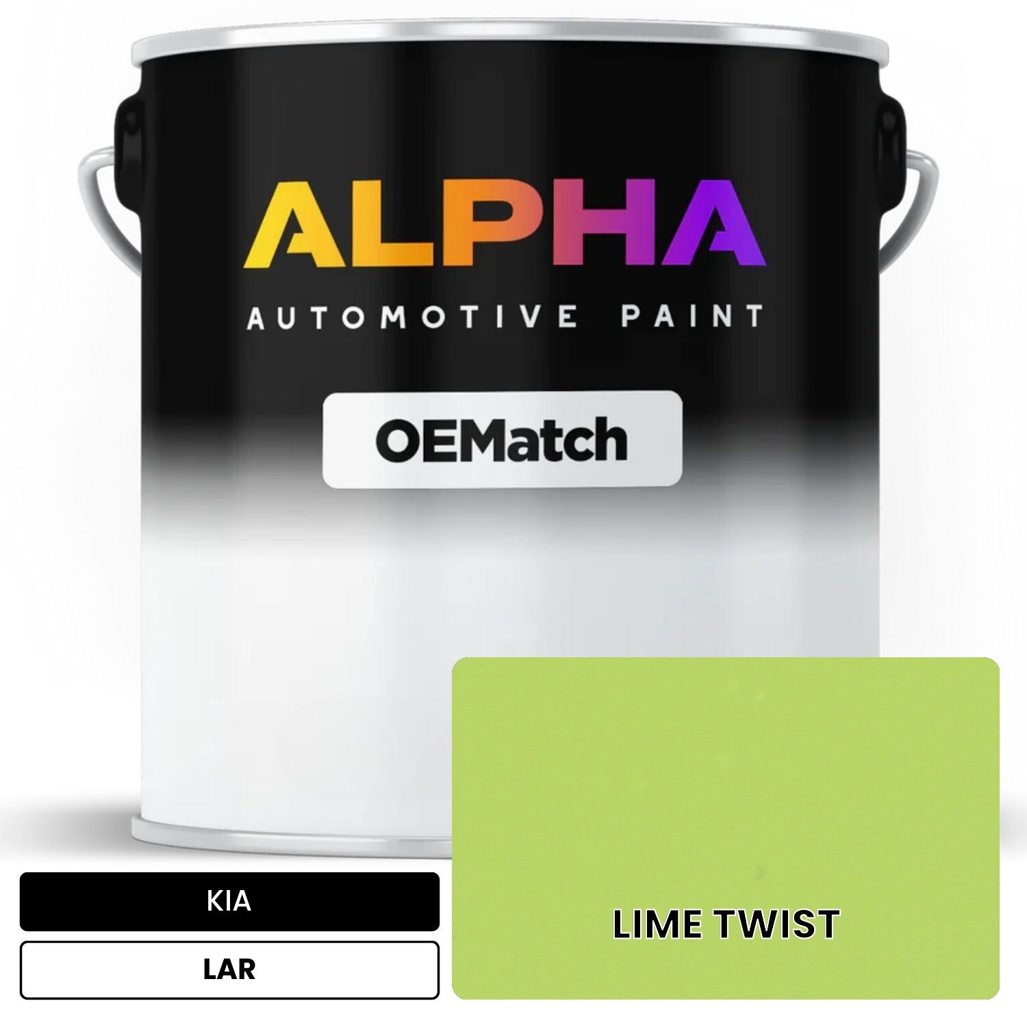 KIA LIME TWIST LAR OEMatch Basecoat