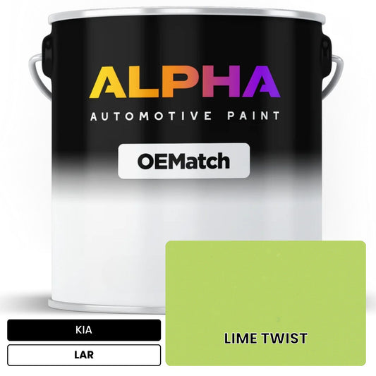 KIA LIME TWIST LAR OEMatch Basecoat