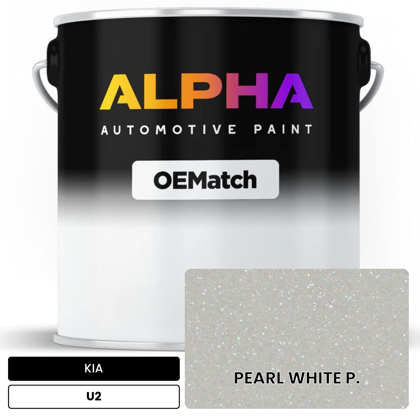 KIA PEARL WHITE P. U2 OEMatch Basecoat