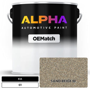 KIA SAND BEIGE M. C1 | OEMatch Automotive Basecoat