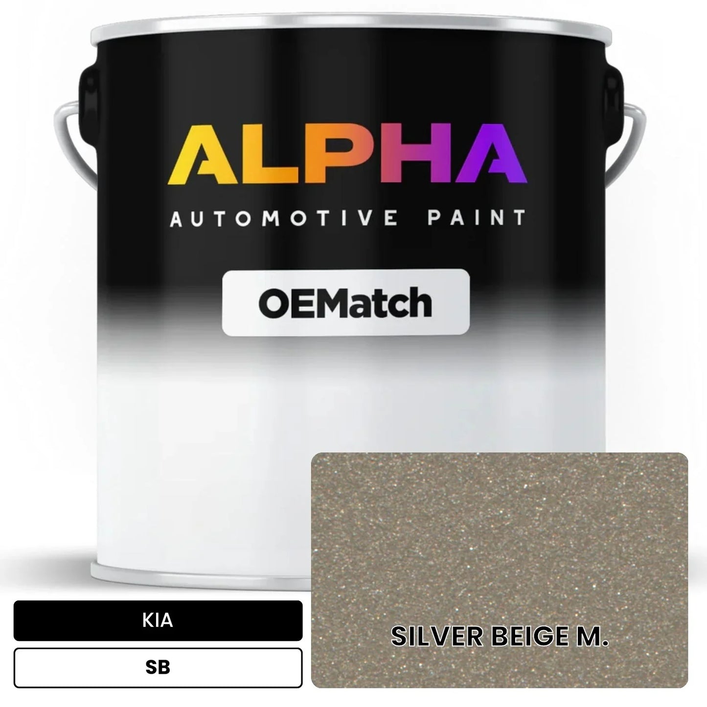KIA SILVER BEIGE M. SB OEMatch Basecoat