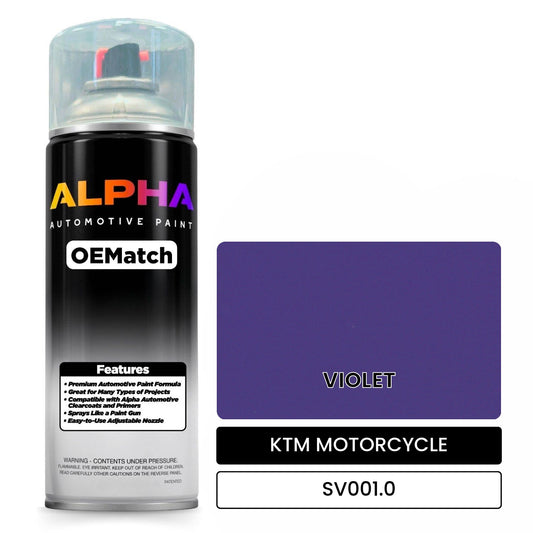 KTM MOTORCYCLE VIOLET SV001.0 OEMatch Spraycan
