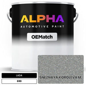 LADA SNEZNAYA KOROLEVA M. 690 | OEMatch Automotive Basecoat