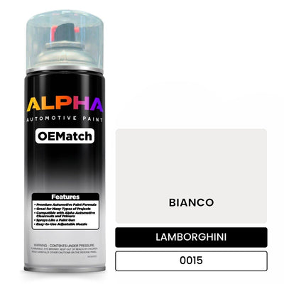 LAMBORGHINI BIANCO 0015 | OEMatch Automotive Spraycan