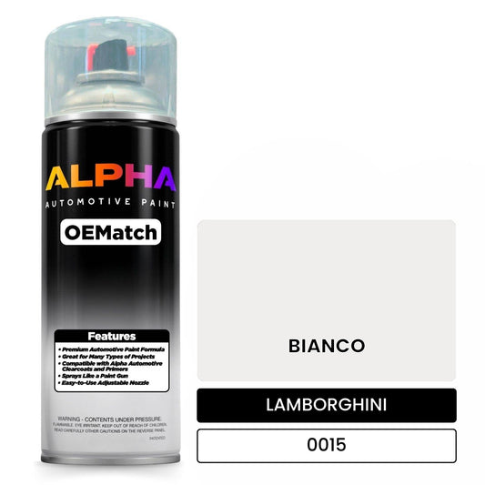 LAMBORGHINI BIANCO 0015 OEMatch Spraycan
