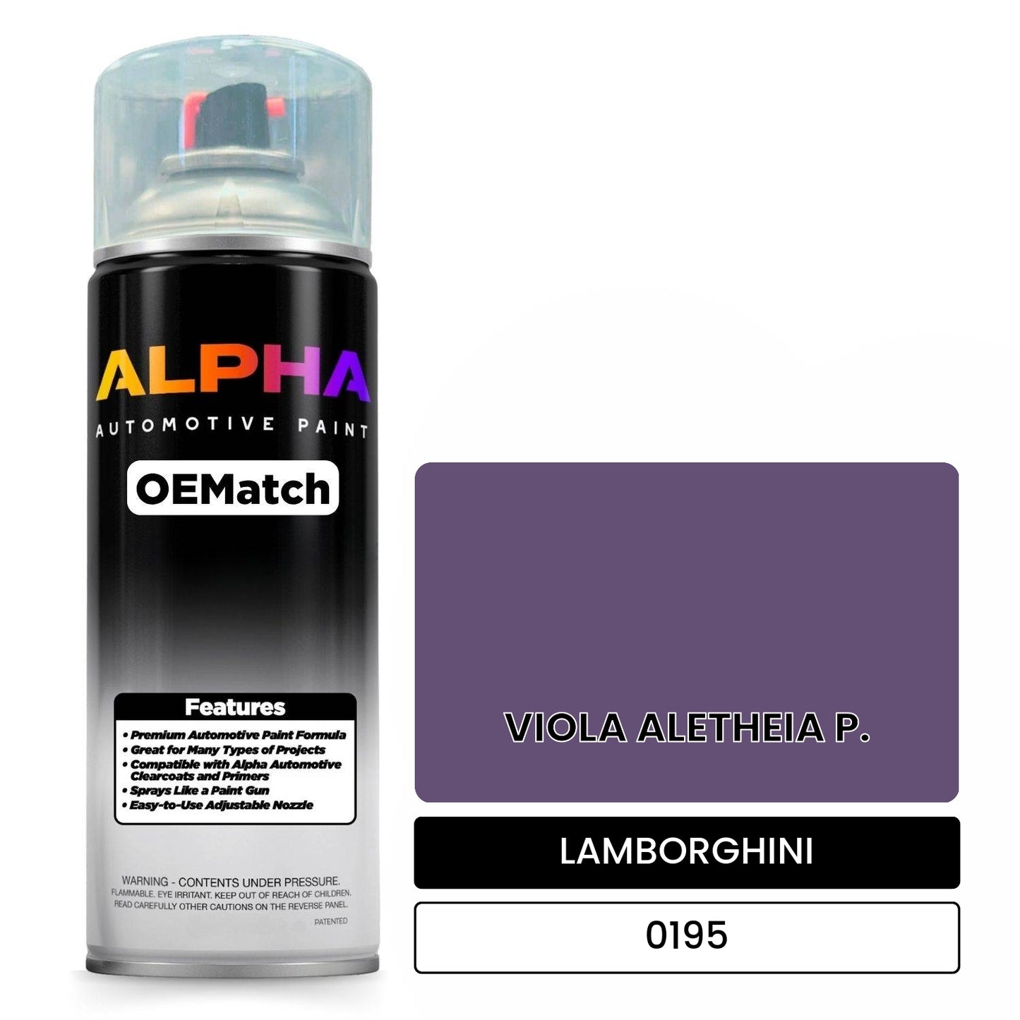 LAMBORGHINI  0195 OEMatch Spraycan