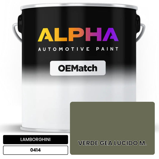 LAMBORGHINI  0414 OEMatch Basecoat