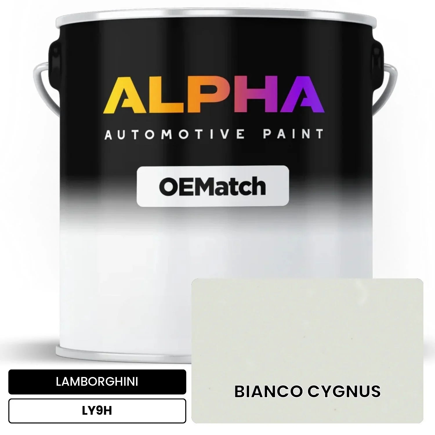 LAMBORGHINI BIANCO CYGNUS LY9H OEMatch Basecoat