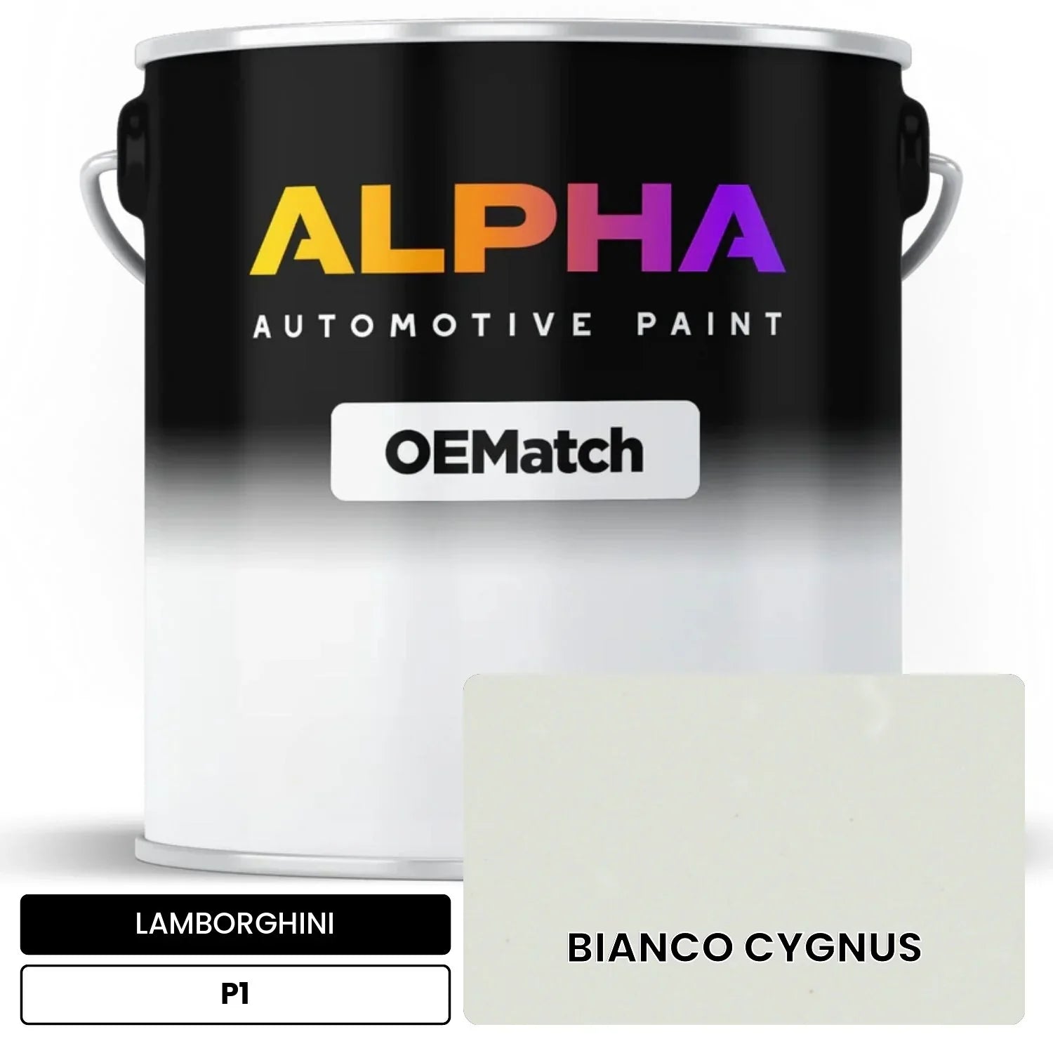 LAMBORGHINI BIANCO CYGNUS P1 OEMatch Basecoat