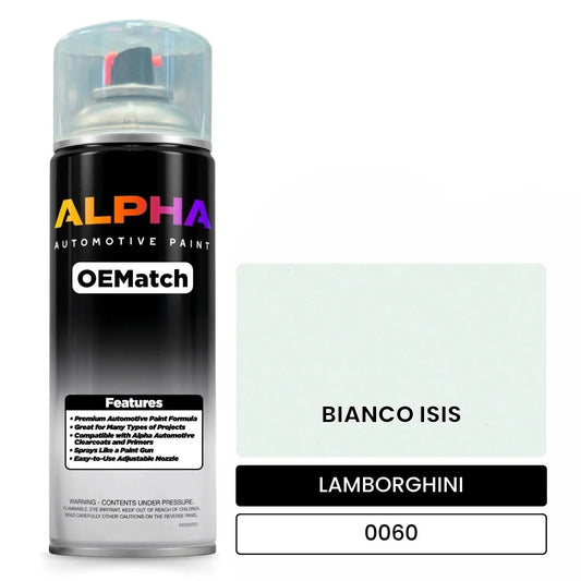 LAMBORGHINI BIANCO ISIS 0060 OEMatch Spraycan