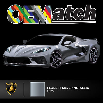Lamborghini Florett Silver Metallic | OEM Drop-In Pigment - The Spray Source - Alpha Pigments