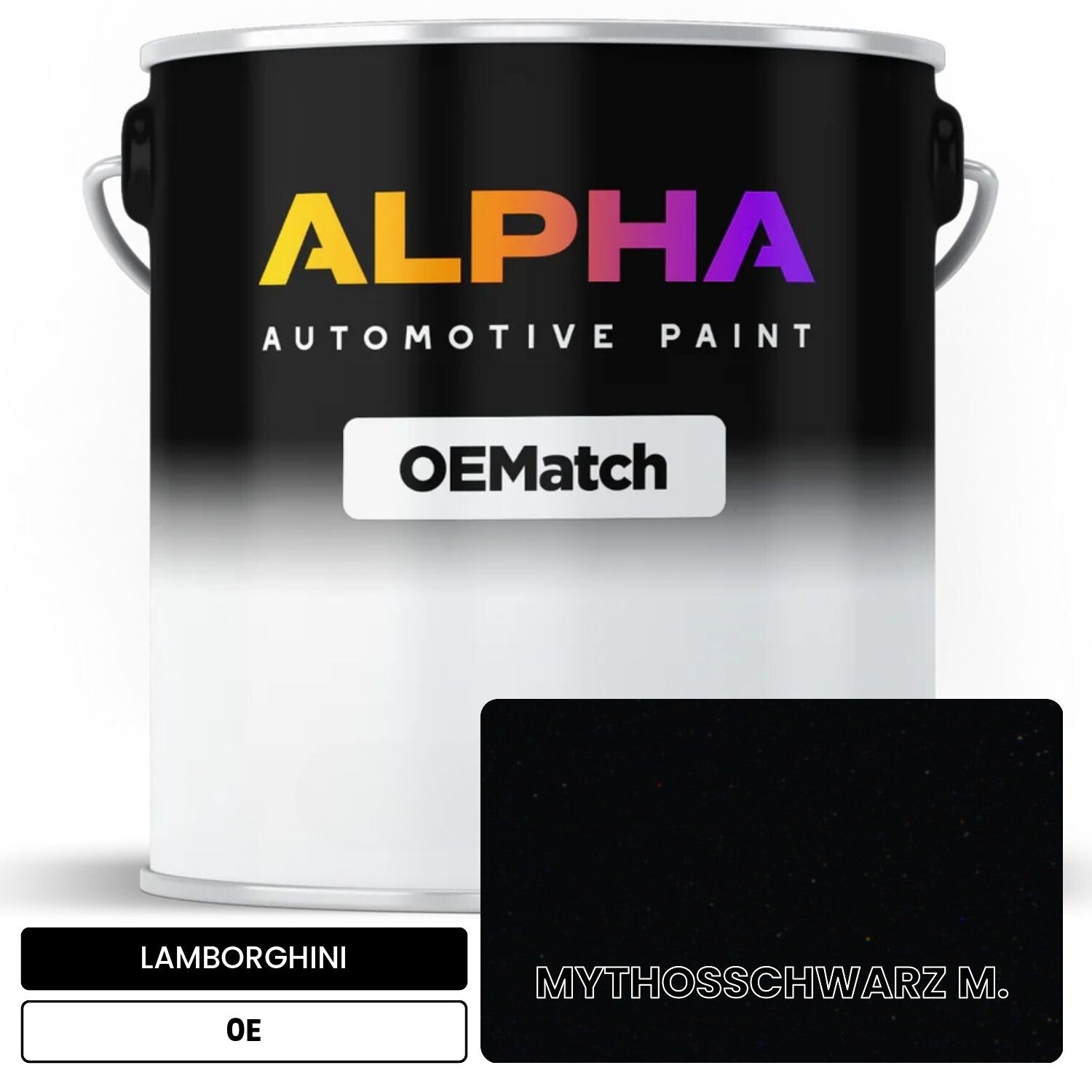 LAMBORGHINI MYTHOSSCHWARZ M. 0E OEMatch Basecoat