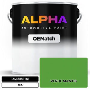 LAMBORGHINI VERDE MANTIS LZ6A | OEMatch Automotive Basecoat