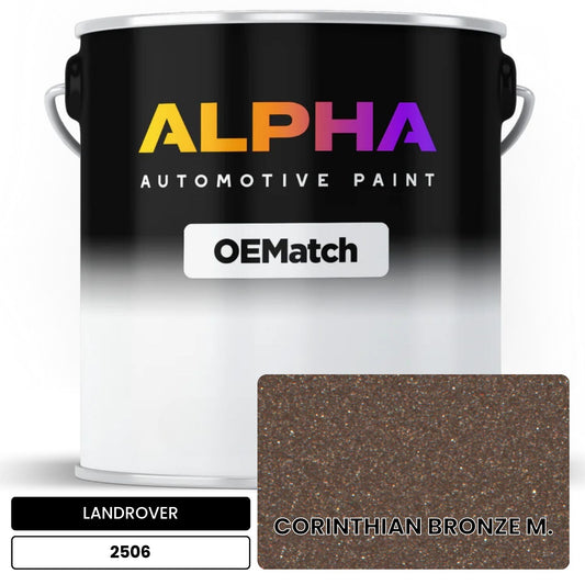 LANDROVER CORINTHIAN BRONZE M. 2506 OEMatch Basecoat
