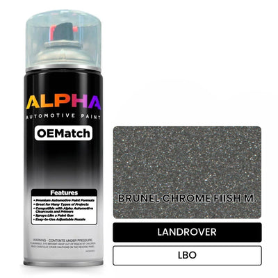 LANDROVER BRUNEL CHROME FIISH M. LBO | OEMatch Automotive Spraycan