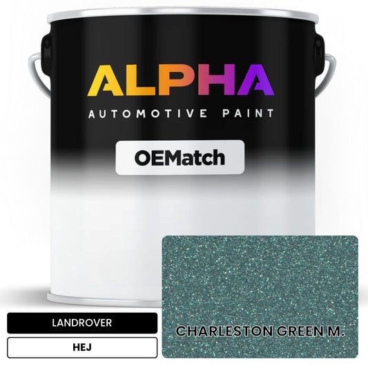 LANDROVER CHARLESTON GREEN M. HEJ OEMatch Basecoat