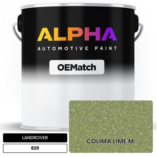 LANDROVER COLIMA LIME M. 829 OEMatch Basecoat