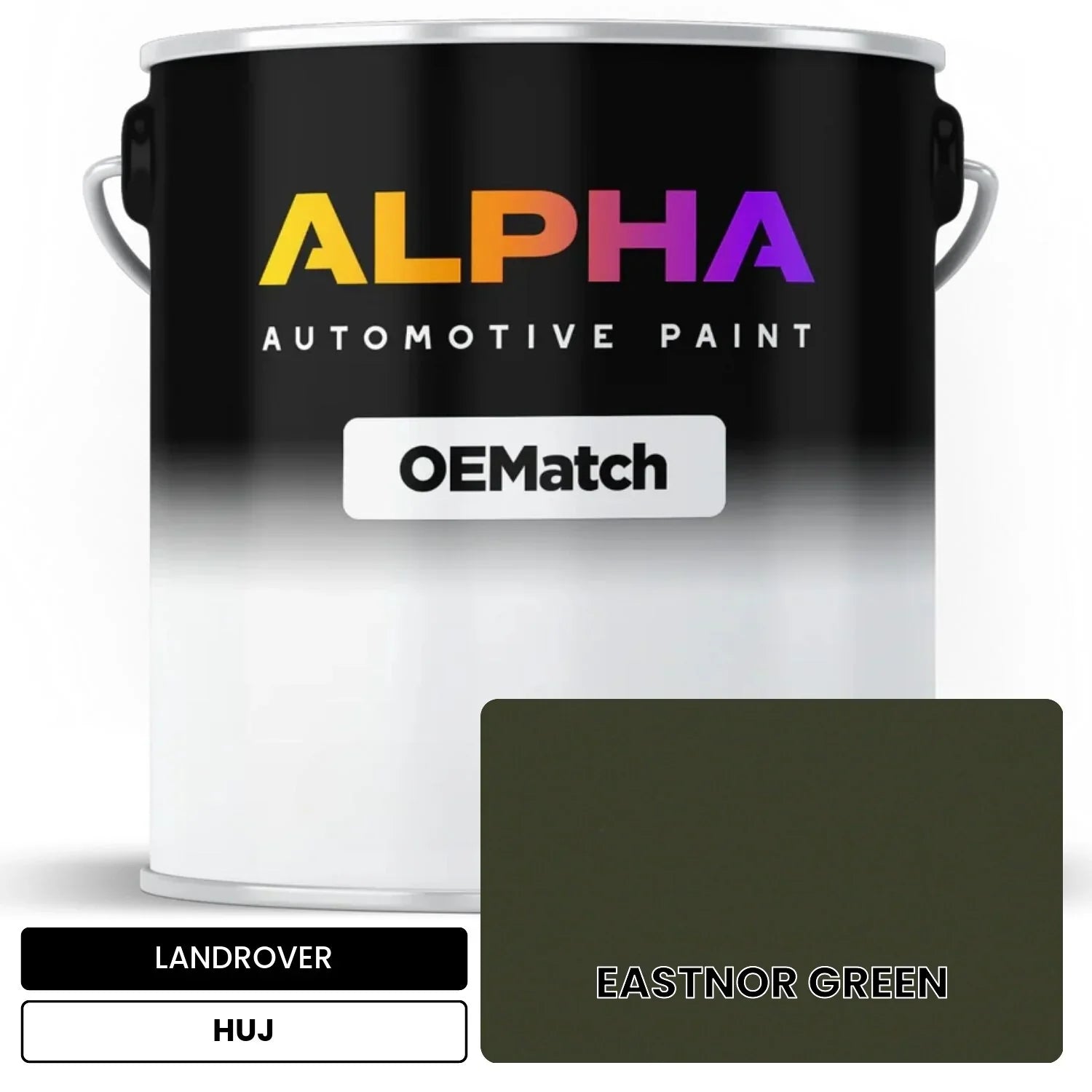 LANDROVER EASTNOR GREEN HUJ OEMatch Basecoat