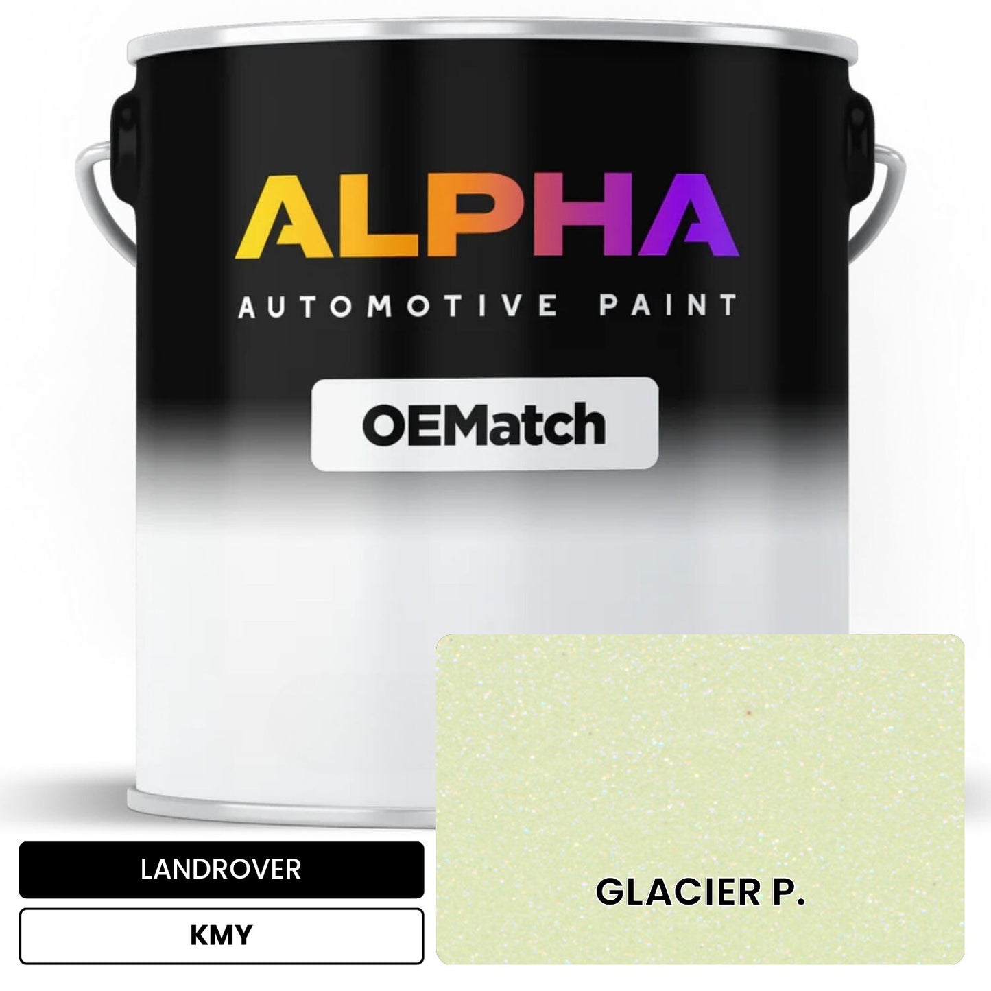 LANDROVER GLACIER P. KMY OEMatch Basecoat