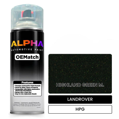 LANDROVER HIGHLAND GREEN M. HPG | OEMatch Automotive Spraycan