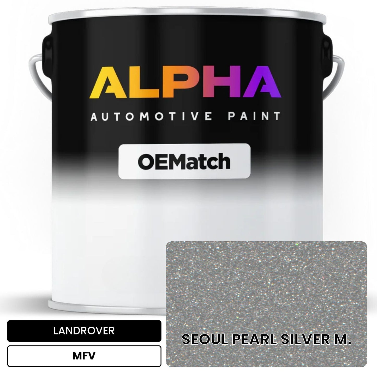 LANDROVER SEOUL PEARL SILVER M. MFV OEMatch Basecoat