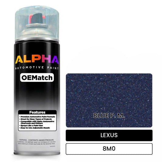 LEXUS BLUE P. M. 8M0 OEMatch Spraycan