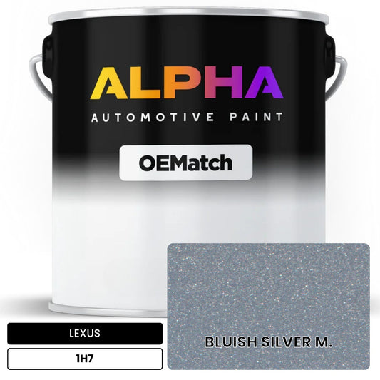 LEXUS BLUISH SILVER M. 1H7 OEMatch Basecoat