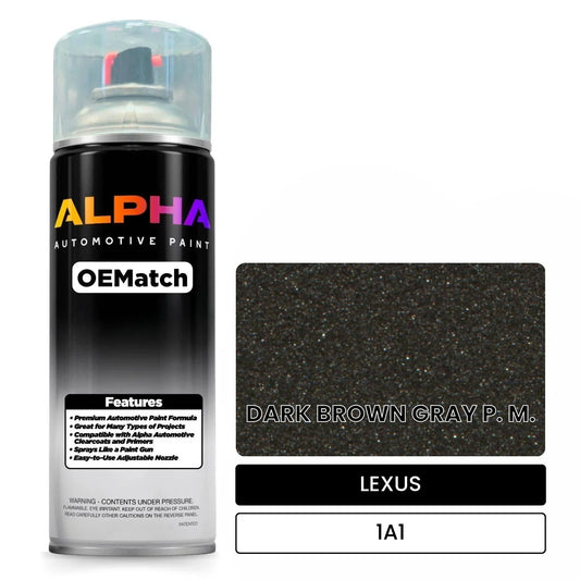 LEXUS DARK BROWN GRAY P. M. 1A1 OEMatch Spraycan